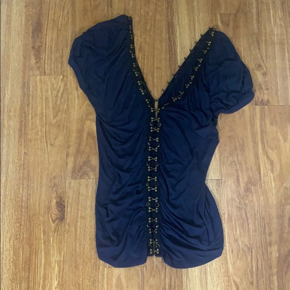 Chain link blouse